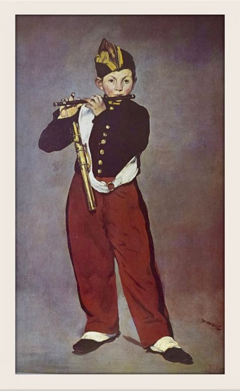 VTG Art Print Edouard Manet the Fifer 1886 French Artist - Etsy