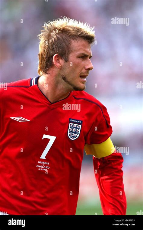 David beckham, 2002 world cup hi-res stock photography and images - Alamy