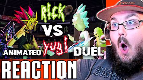 Rick Vs Yugi Full Duel In Rick Morty Yugioh Animation By