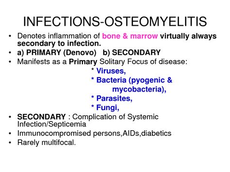 Solution Pathology Osteomyelitis Kemu Studypool