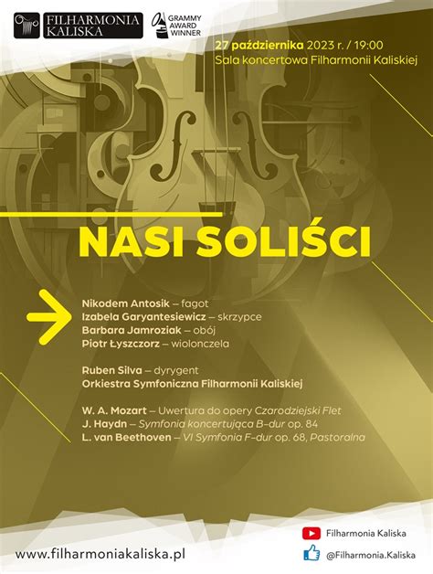 Soli Ci Filharmonii Kaliskiej Zachwyc Symfoni Haydna Radio Pozna