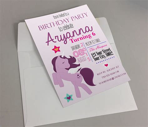 Children's Party Invitations on Behance