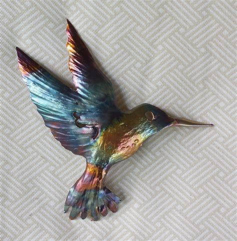 Hummingbird Hummingbird Art Sculpture Copper Sculpture