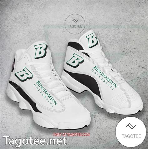 Binghamton University Logo Air Jordan 13 Shoes - BiShop - Tagotee