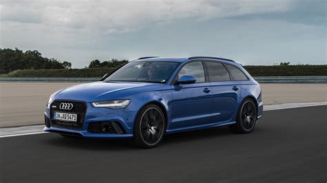 Audi RS6 Avant Performance Nogaro Edition Schwarz Blaues Kraftpaket