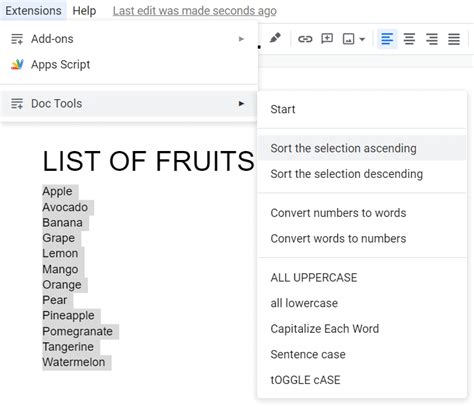 How To Alphabetize In Google Docs Straightforward Ways