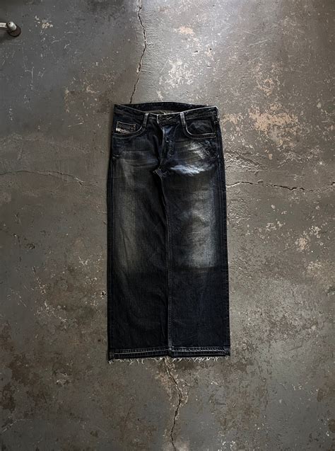 Diesel Baggy Wide Leg Jeans Sex Scabs