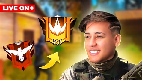 FREE FIRE MOBILE AO VIVO DO MESTRE AO ELITE LEVELUP007 LIVE ON