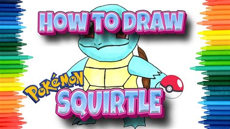 How To Draw Pokemon Squirtle Easy Steps For Beginners Pokemon