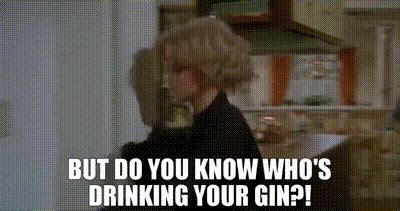 YARN But Do You Know Who S Drinking Your Gin Freaky Friday 1976