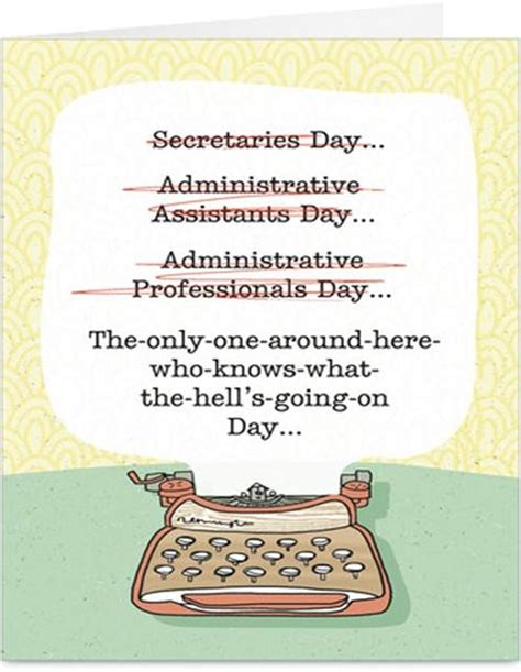 Cardstore Closing Administrative Professional Day Secretarys Day