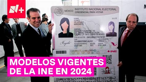 Modelos credencial INE 2024 Cuáles están vigentes y permiten votar