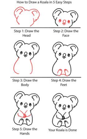 17 Cute and Cuddly Koala Drawings for Kids - Cool Kids Crafts