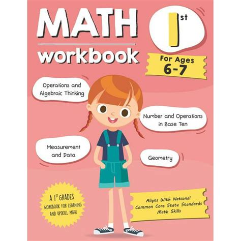 Math Workbook Grade 1 Ages 6 7 A 1st Grade Math Workbook For