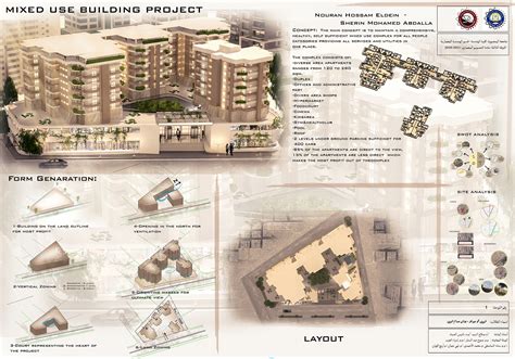 Mixed Use Building Project Behance