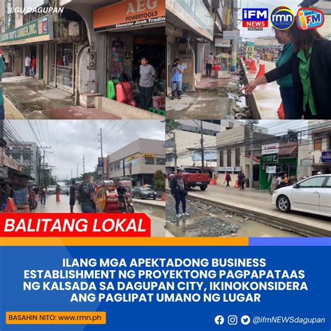 Ilang Mga Apektadong Business Establishment Ng Proyektong Pagpapataas