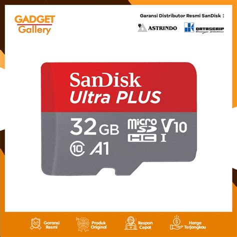 Memory Memori Card Microsd Micro Sd Sandisk Ultra Class 10 32gb 32 Gb