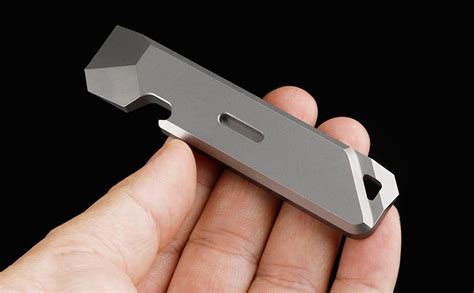 AXUYU Titanium Pry Bar Titanium EDC Pry Bar Outdoor Multi Functional