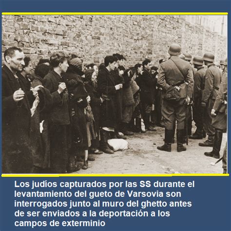 Se cumplieron 79 años del levantamiento del Ghetto de Varsovia Centro