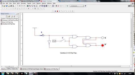 Multisim Tutorial D Flip Flop YouTube