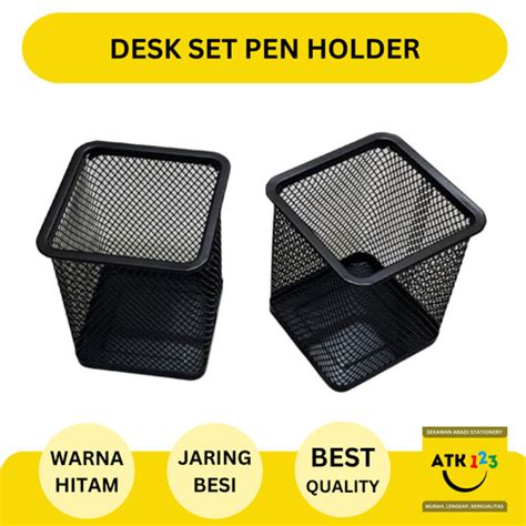 Jual Pen Stand Pen Holder Tempat Alat Tulis Bolpen Meja Model