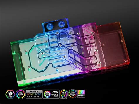 Bitspower Classic Vga Water Block For Msi Geforce® Rtx 3080 Gaming Tri