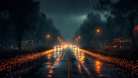 Rainy Road Wallpapers - 4k, HD Rainy Road Backgrounds on WallpaperBat