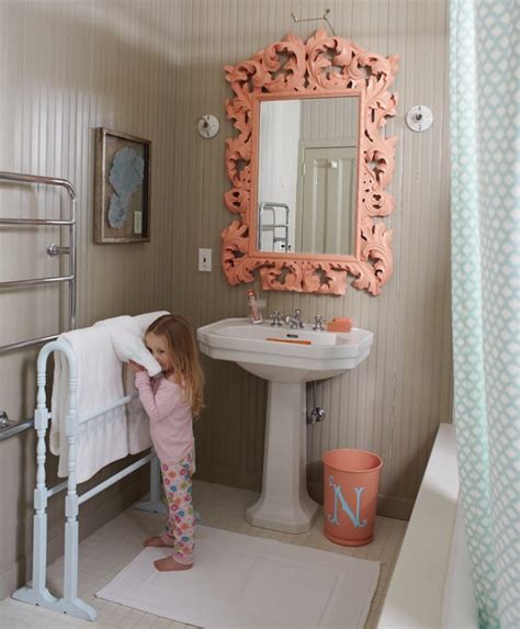 Totally Chic Kids Bathroom Kids Bathroom Decor Ideas Popsugar Moms