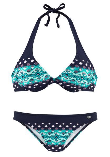 Kangaroos B Gel Bikini Marine Bedruckt Cup C