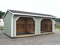 Run In Sheds - Horse Shed Design & Shed Plans