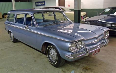 1961 Chevrolet Corvair 700 Lakewood 4 Dr 6 Pass Station Wagon