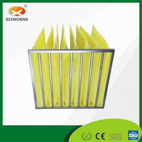 Manufacture Of F8 95 Medirm Efficiency Bag Air Filter Fiberglass