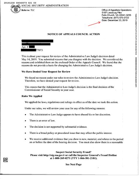 Ssi Denial Letter Archibaldkorben