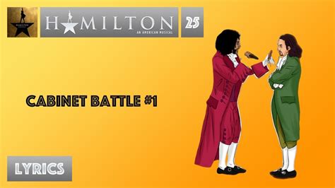 #25 Hamilton - Cabinet Battle #1 [[VIDEO LYRICS]] Chords - Chordify