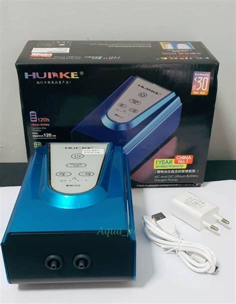 Huike H Ii Ac Dc Lithium Battery Oxygen Pump Lazada