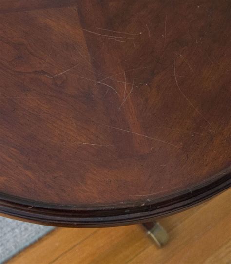 How To Refinish A Table Bringing My Beat Up End Table Back To Life