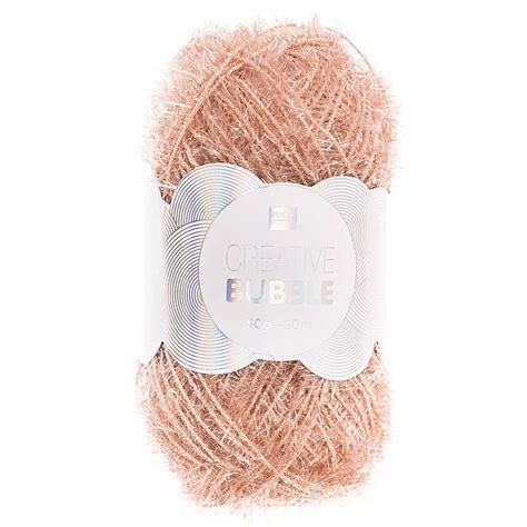 Creative Bubble Fil Crocheter Pour Ponge Tawashi Nude X G