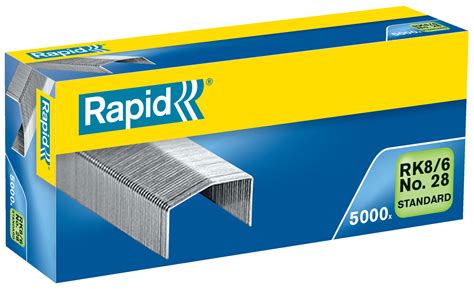 Agrafes Rapid Standard RK8 B8 Boîte de 5000 RAPIDOFFICE