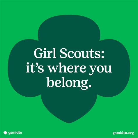 Fallrecruitment Socialmediagraphics Belong Girl Scouts Of Middle Tn