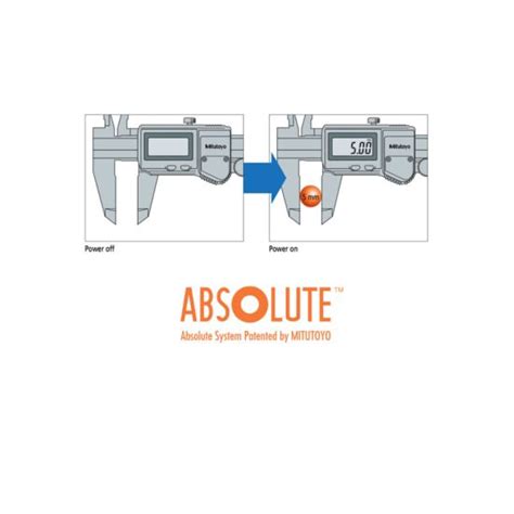 Mitutoyo Absolute Aos Standard Digital Caliper Series