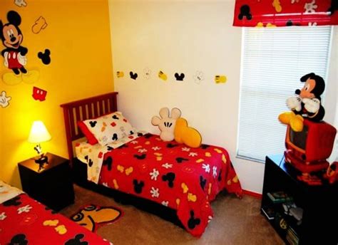 Mickey Themed Room Mickey Mouse Bedroom Mickey Mouse Bedroom Decor