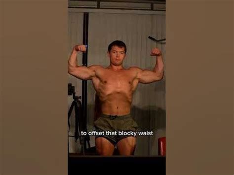 Blocky Waist Just Get Bigger Shoulders Bodybuilding Gym Abs Muscle