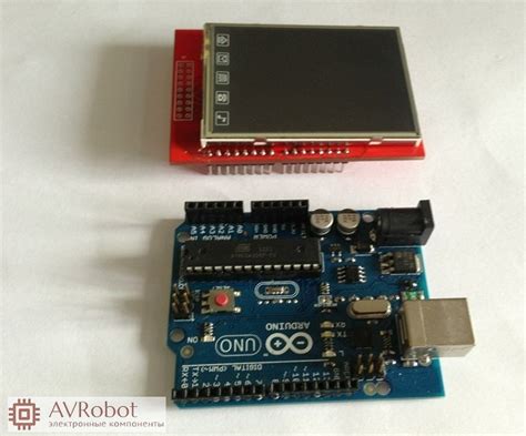 Arduino Uno экран Supporting 24 дюйма Tft Lcd сенсорный экран купить 2214 Дисплеи Avrobotru