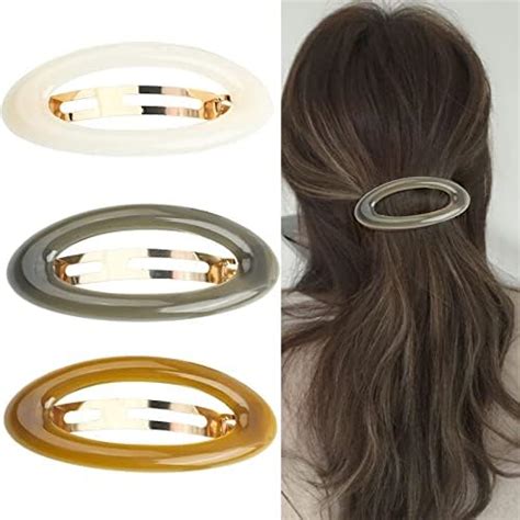 Amazon Large Hair Barrette For Women French Acetate Hair Barrette