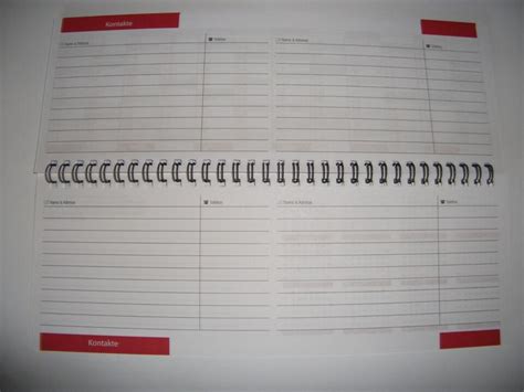 Tischkalender Querkalender 2025 Farbe Blau EBay