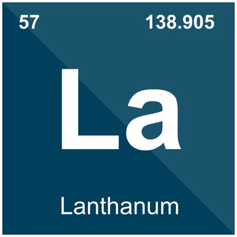 Lanthanum Generic color fill icon