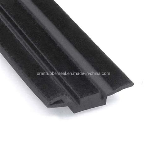 EPDM Weather Resistance Car Door Rubber Flocking Seal China Rubber