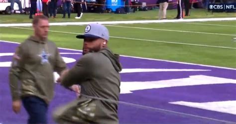 Dak Prescott Has A New Viral Pregame Routine (VIDEO)