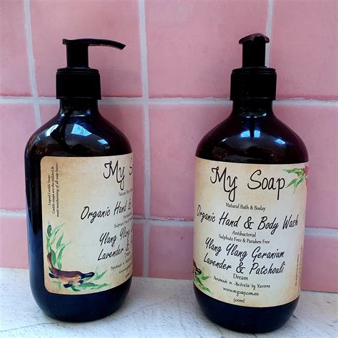 Ylang Ylang Lavender Patchouli Geranium Hand And Body Wash 500ml My Soap