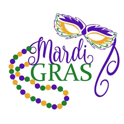 Streben Markieren Tausend Mardi Gras Clip Art Insgesamt Behinderung Rinne